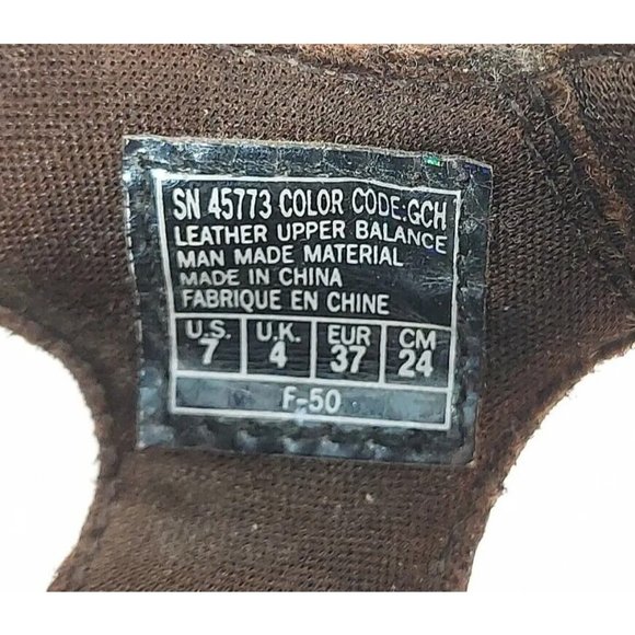Skechers Leather Sandals Size 7 Dark Brown Upper Buckle Strap Foam Footbed 45773 main image 8